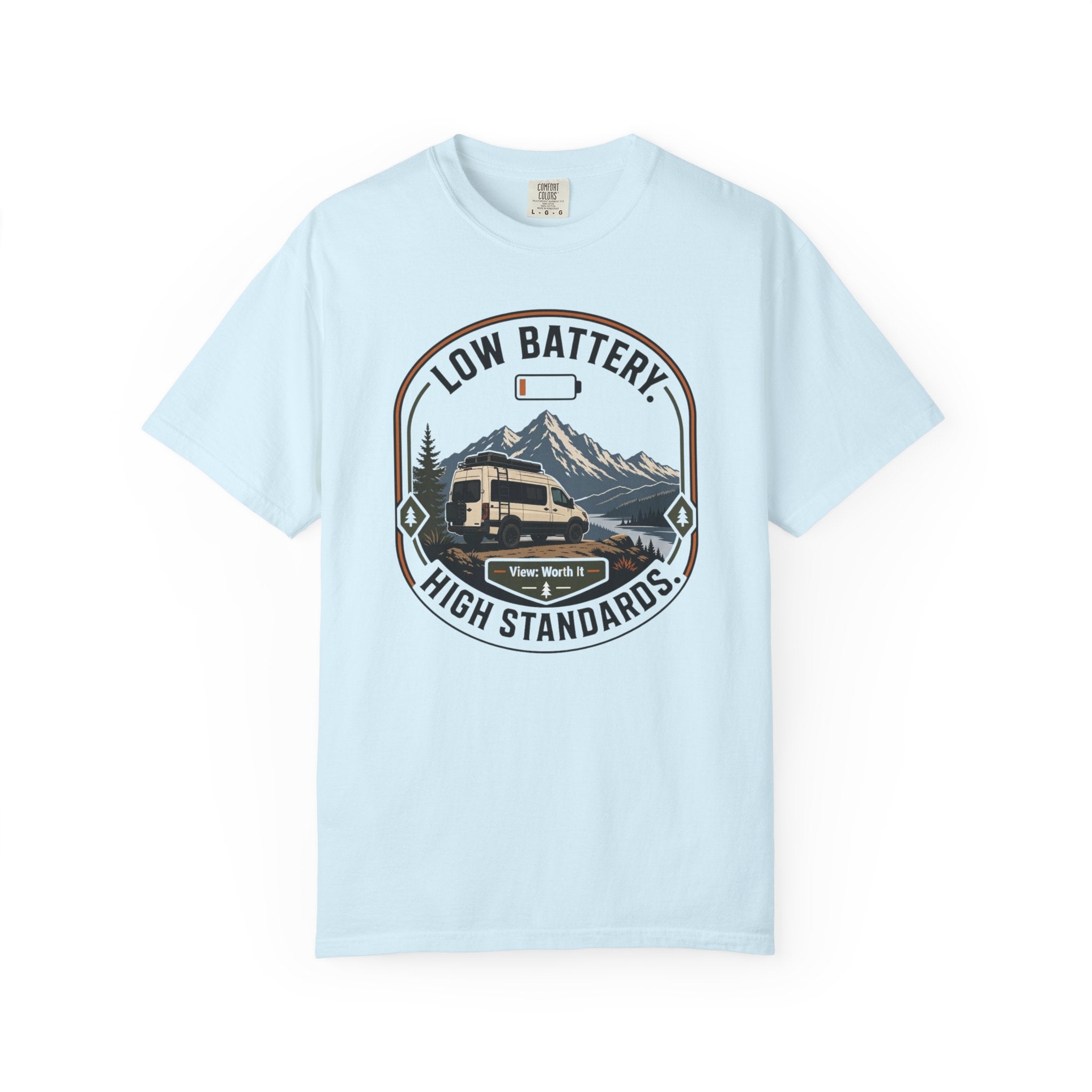 Low Battery High Standards - T-Shirt