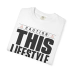 Caution This Lifestyle May Void Your Routine - T-Shirt