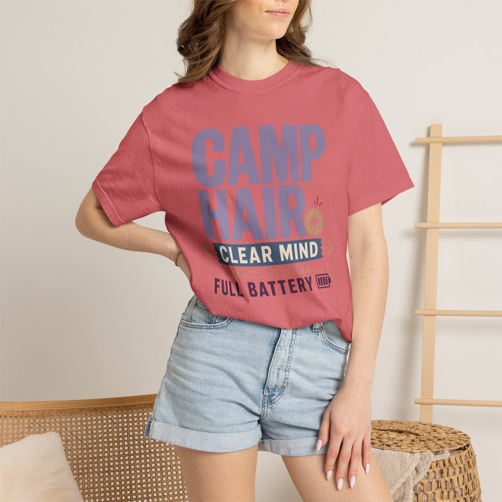 Camp Hair Clear Mind Full Battery - T-Shirt