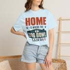Home Is Where The Dog Bowl Lands - T-Shirt