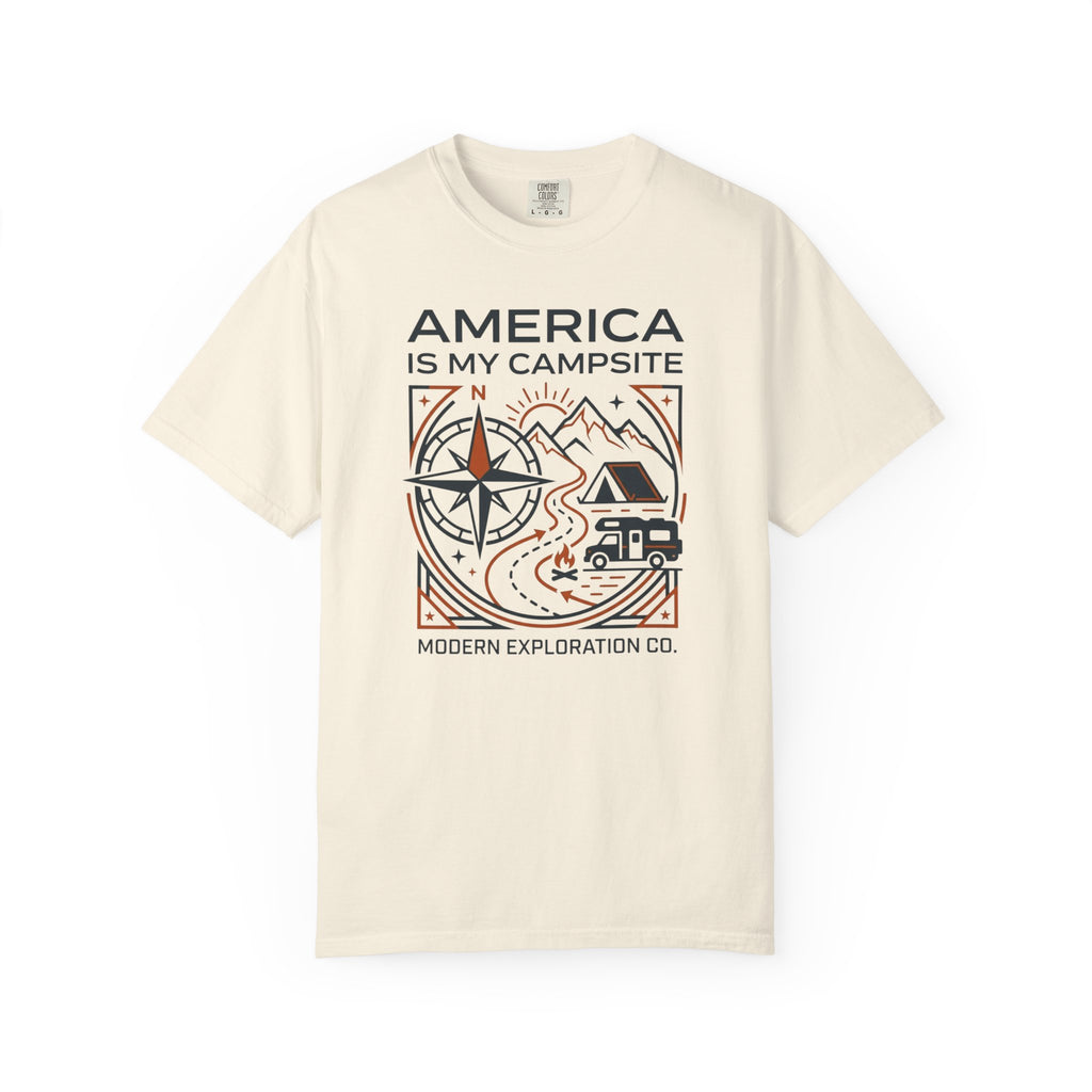 America Is My Campsite - T-Shirt