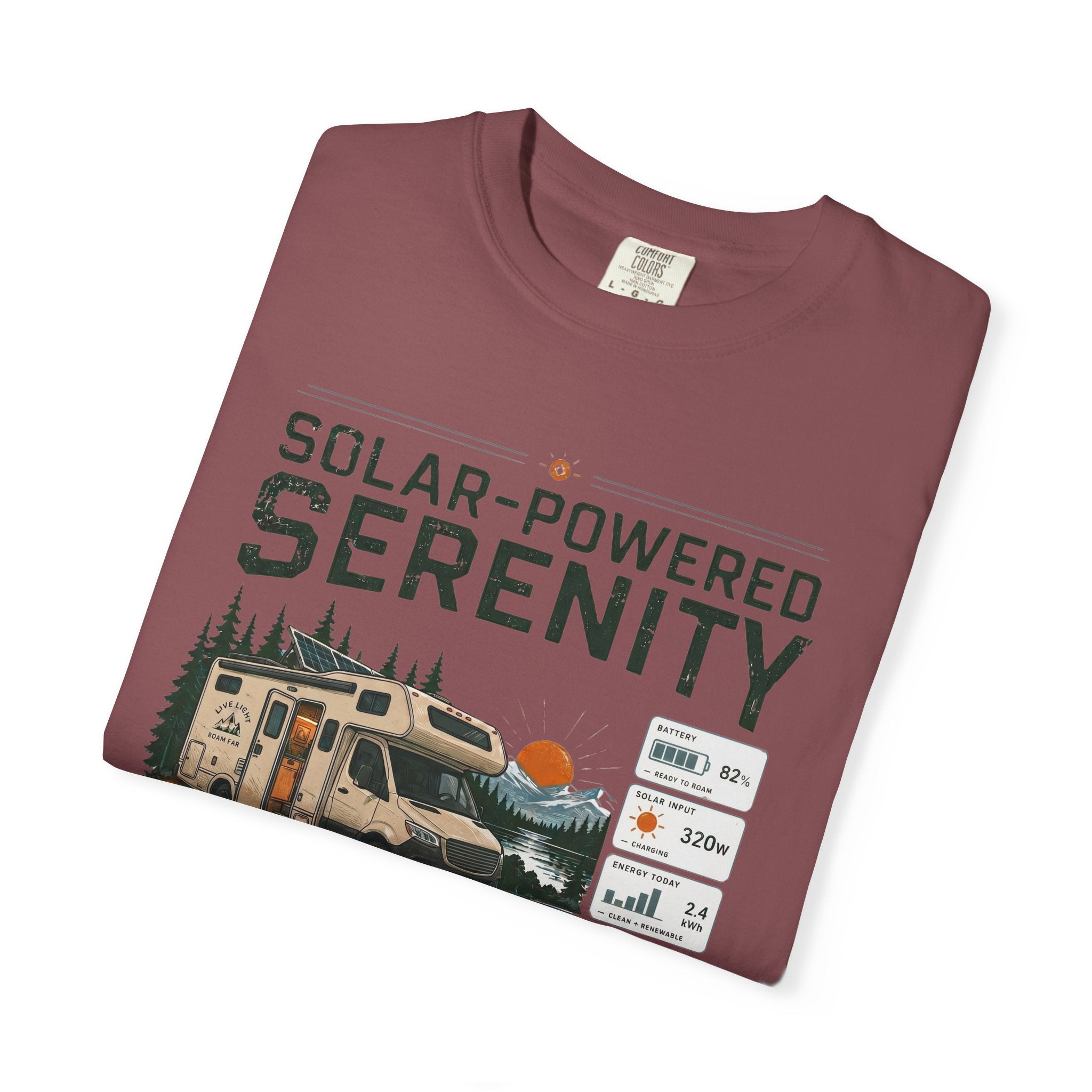 Solar-Powered Serenity - T-Shirt