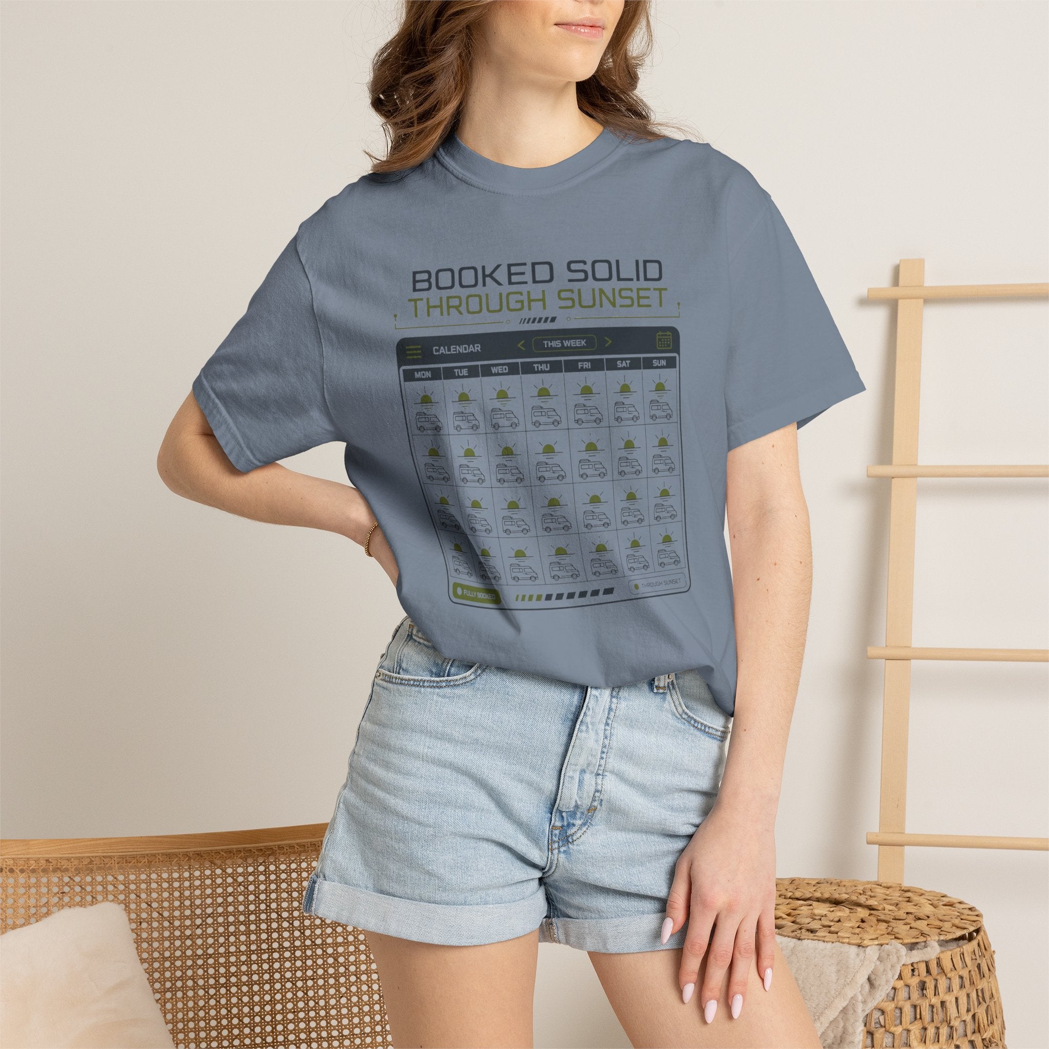 Booked Solid Through Sunset - T-Shirt
