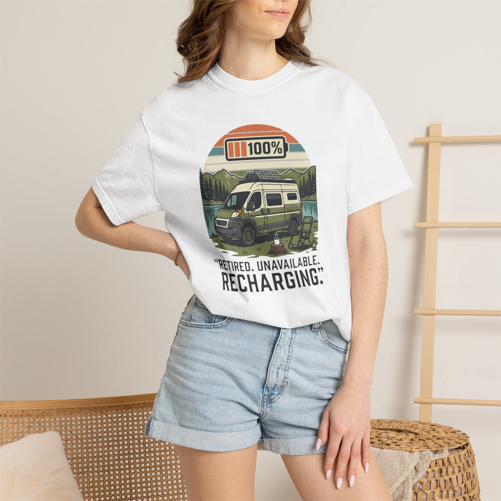 Retired Unavailable Recharging - T-Shirt