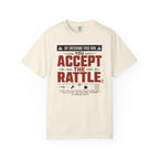 By Entering This Van You Accept The Rattle - T-Shirt