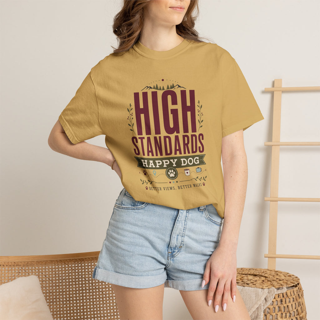 High Standards Happy Dog - T-Shirt
