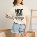 Not Responsible For Missed Meetings - T-Shirt