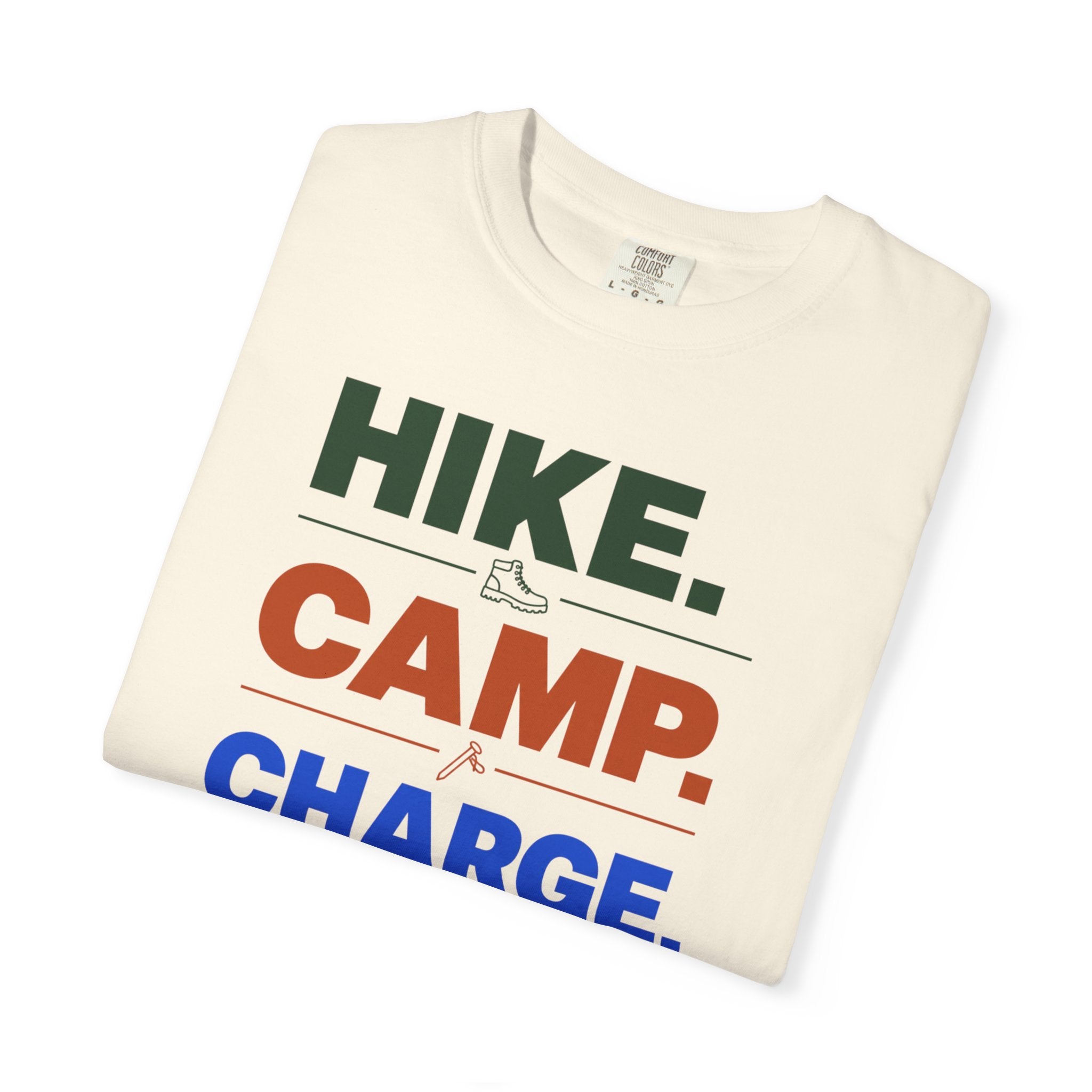 Hike Camp Charge Repeat - T-Shirt