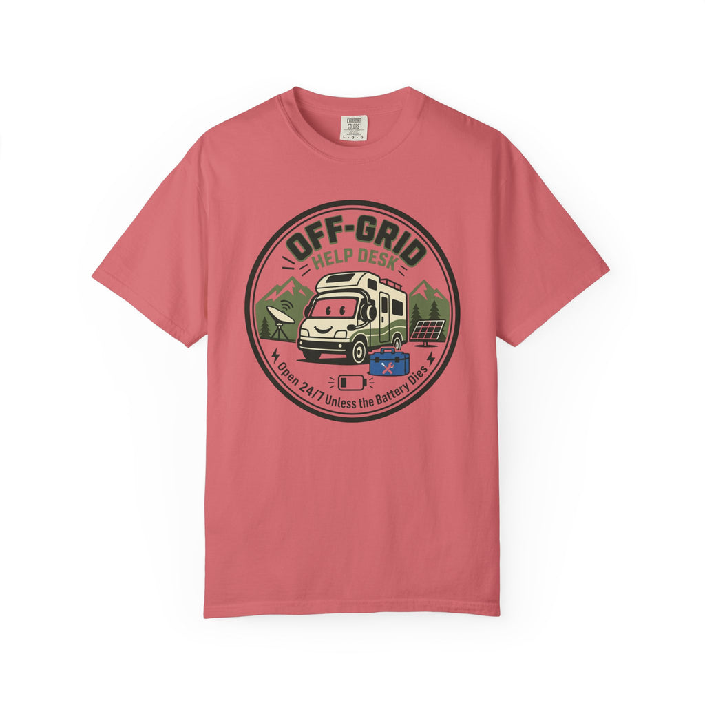 Off Grid Help Desk - T-Shirt