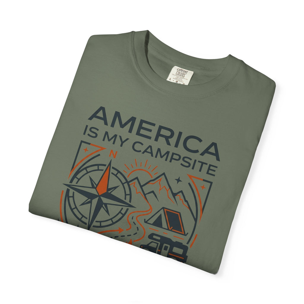 America Is My Campsite - T-Shirt