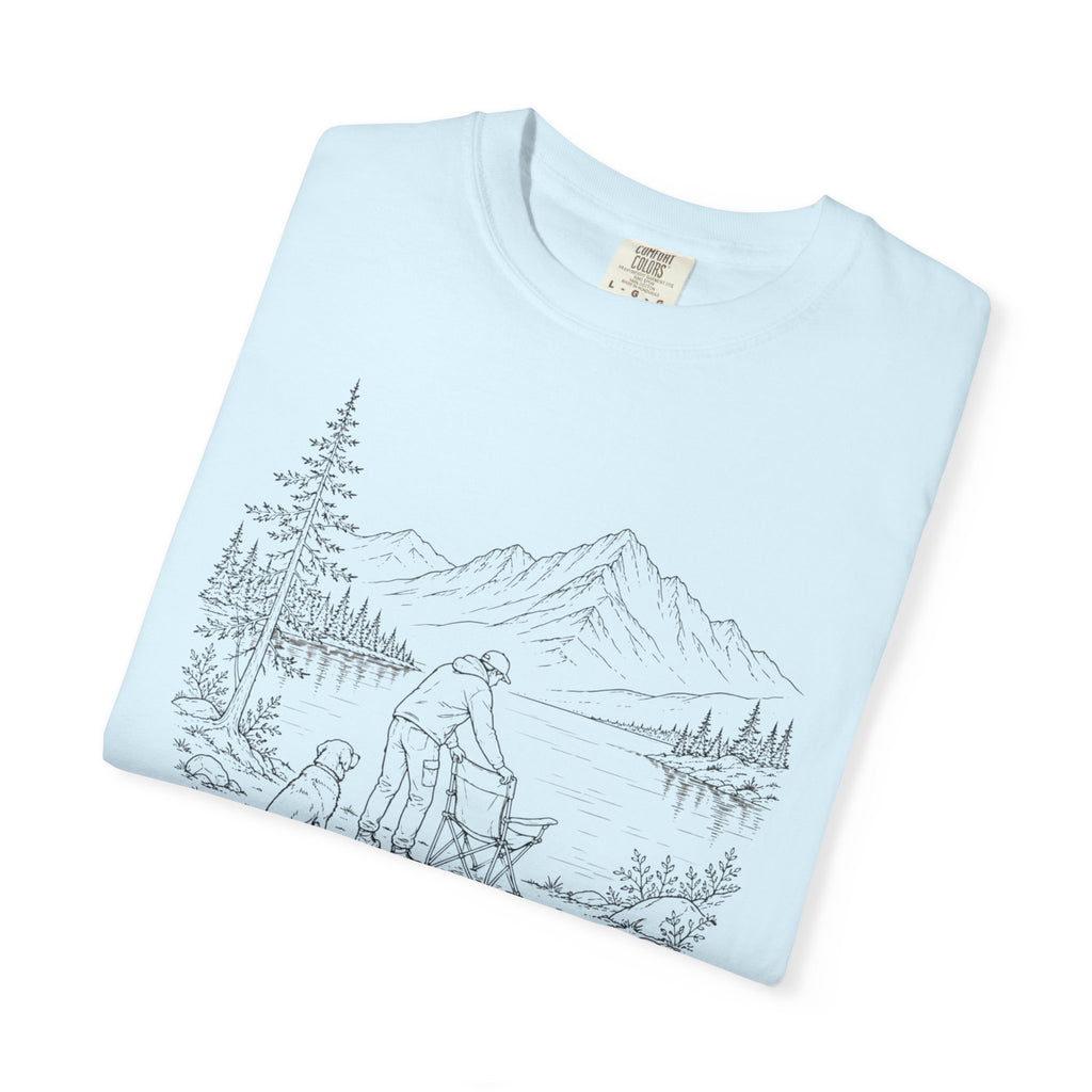 Camp Setup Requires Canine Supervision - T-Shirt