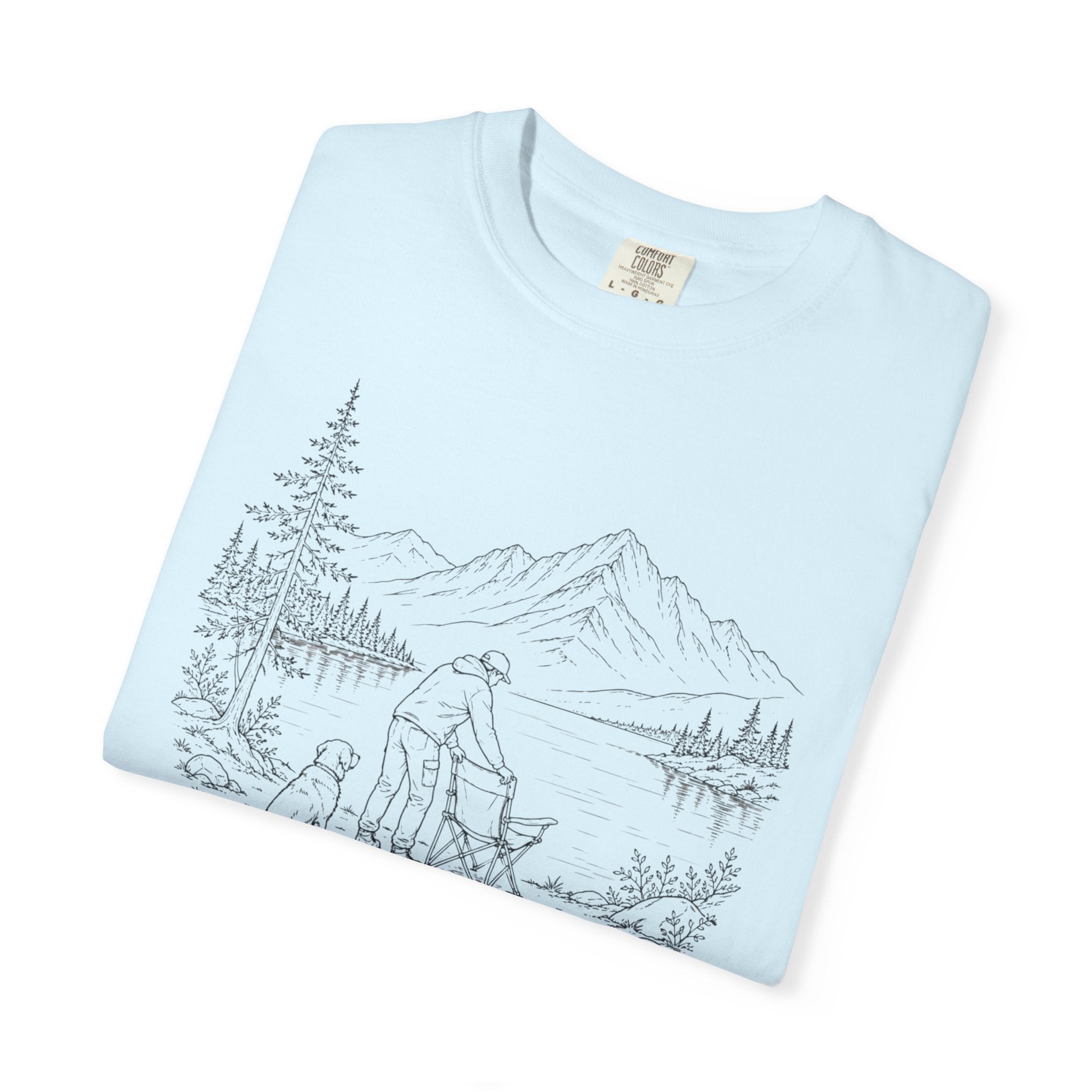 Camp Setup Requires Canine Supervision - T-Shirt