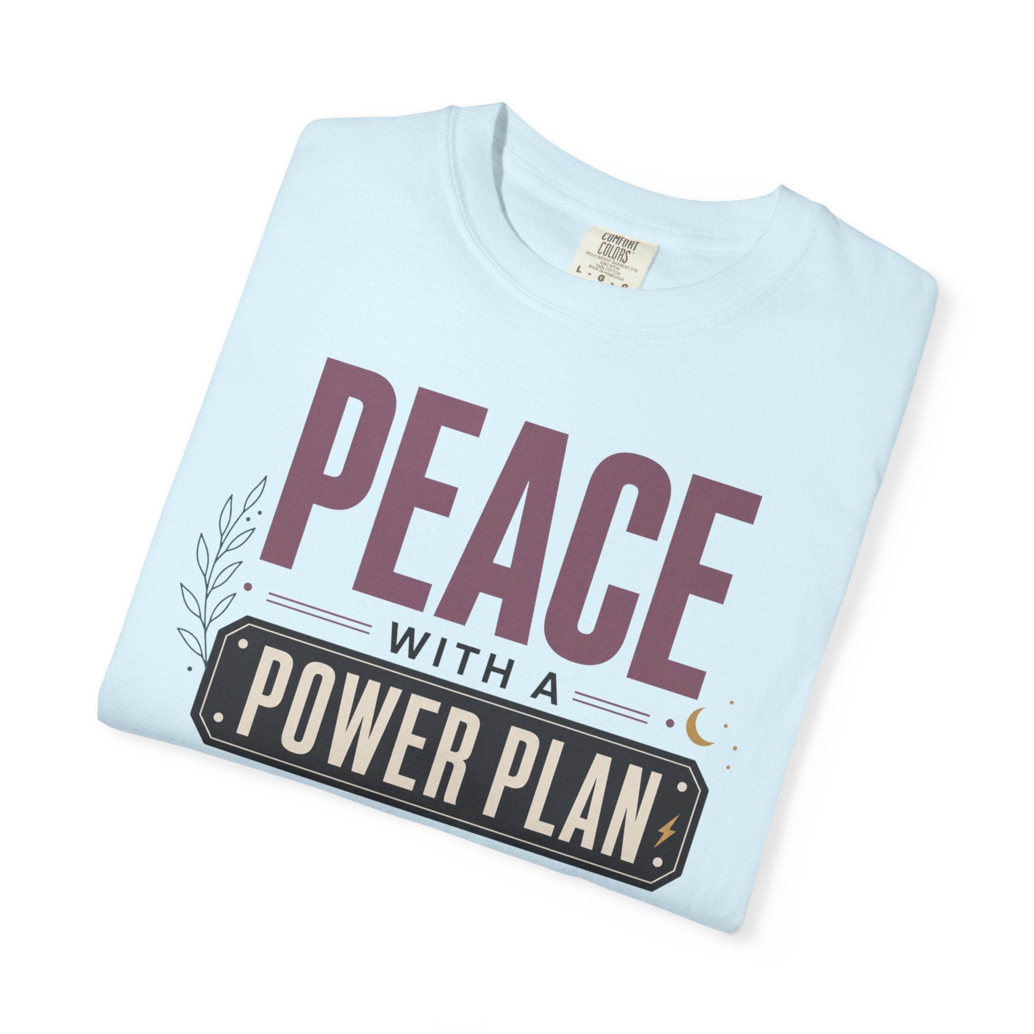 Peace With A Power Plan - T-Shirt