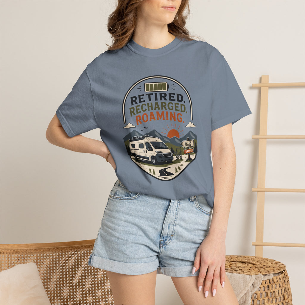 Retired Recharged Roaming - T-Shirt