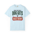 Road Trip Rule Dog Gets The Best View - T-Shirt