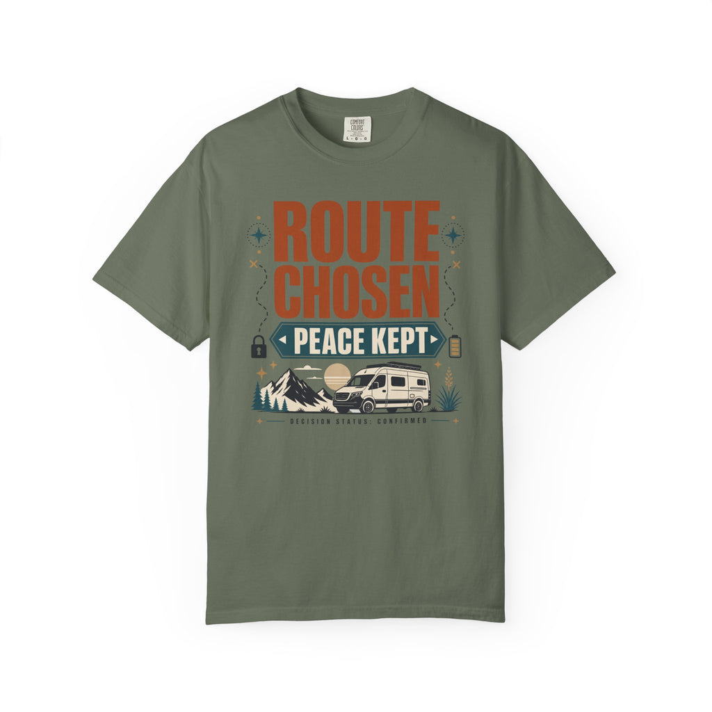 Route Chosen Peace Kept - T-Shirt