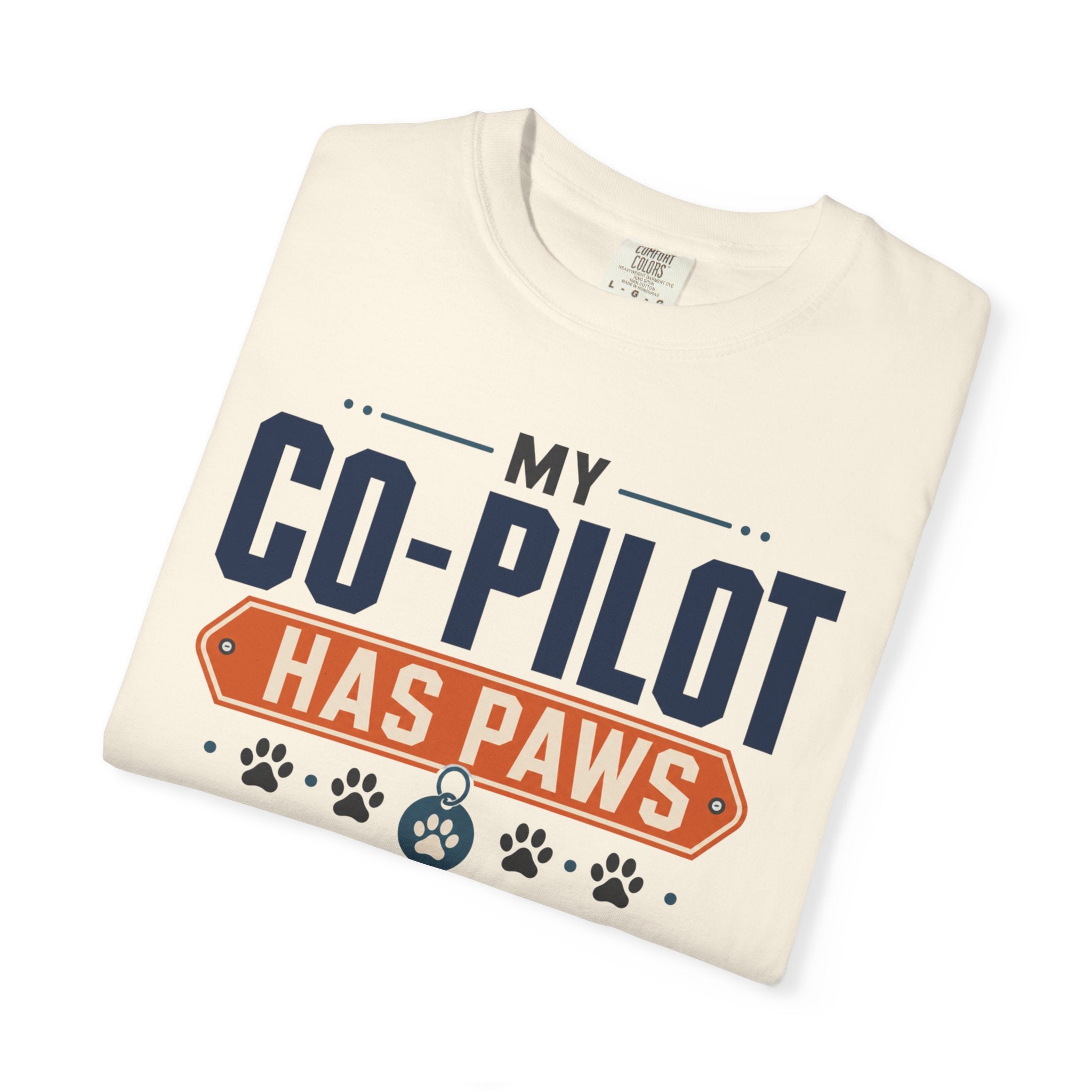 My Co Pilot Has Paws - T-Shirt