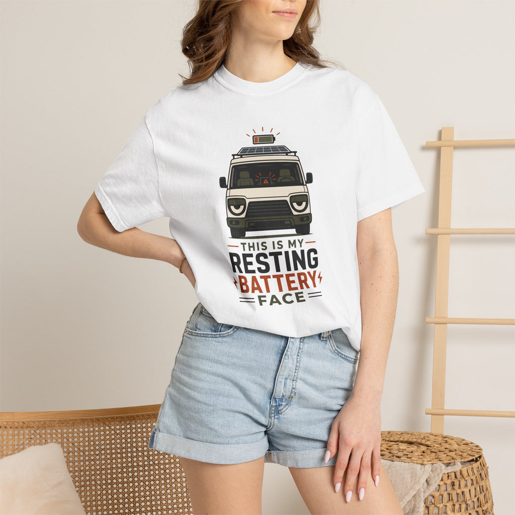 This Is My Resting Battery Face - T-Shirt