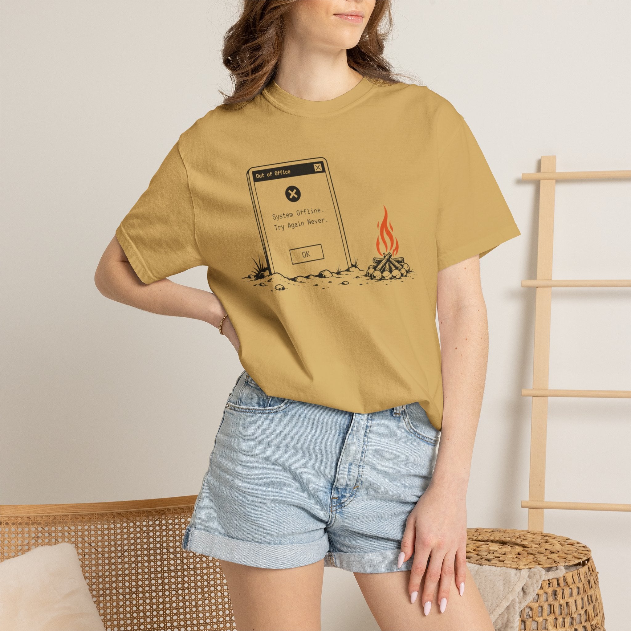 System Offline Try Again Never - T-Shirt