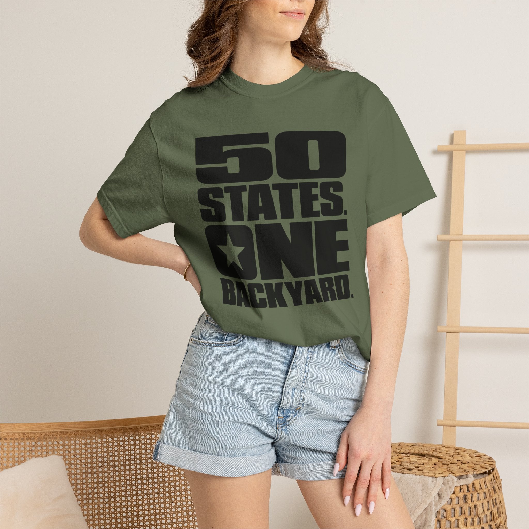 50 States One Backyard - T-Shirt