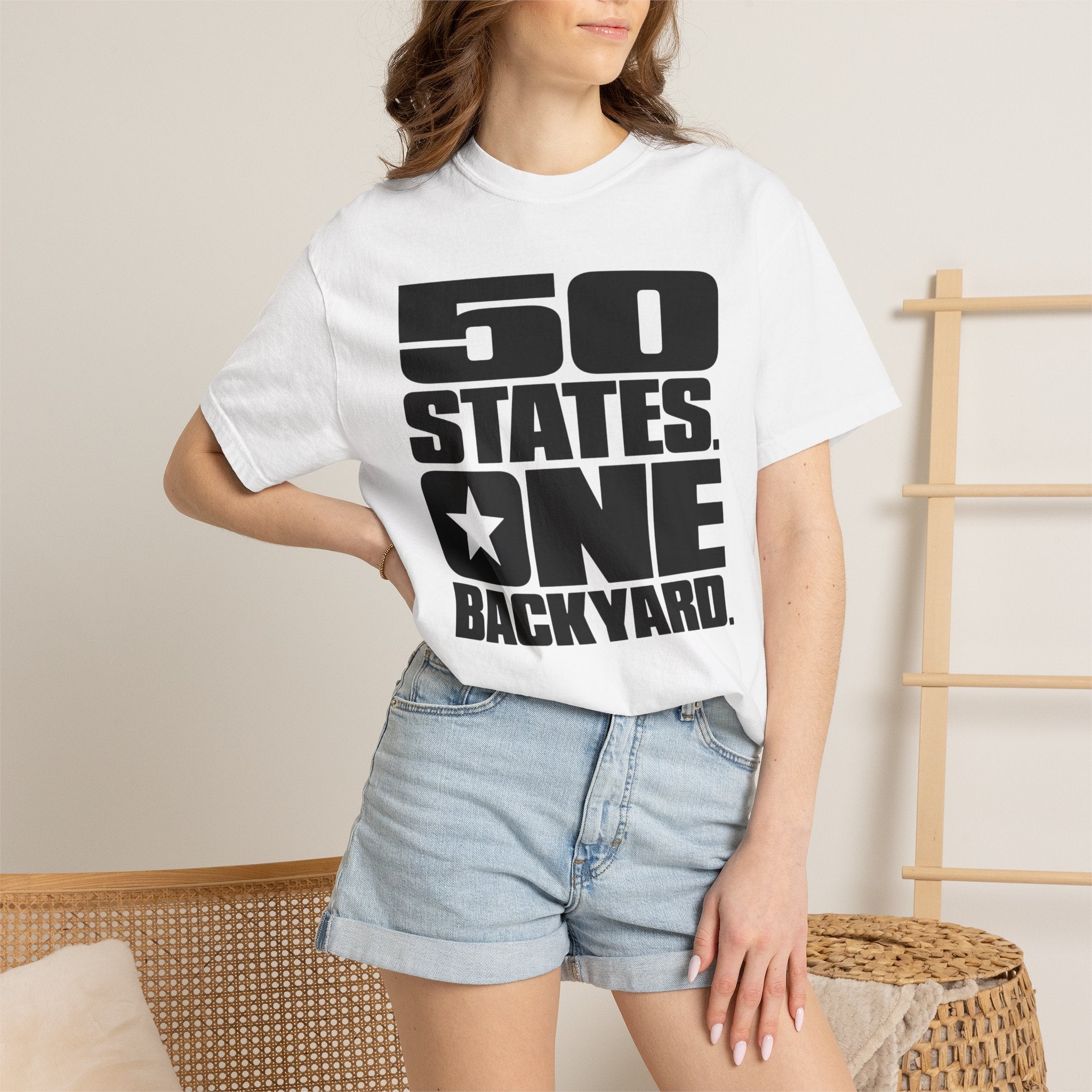 50 States One Backyard - T-Shirt