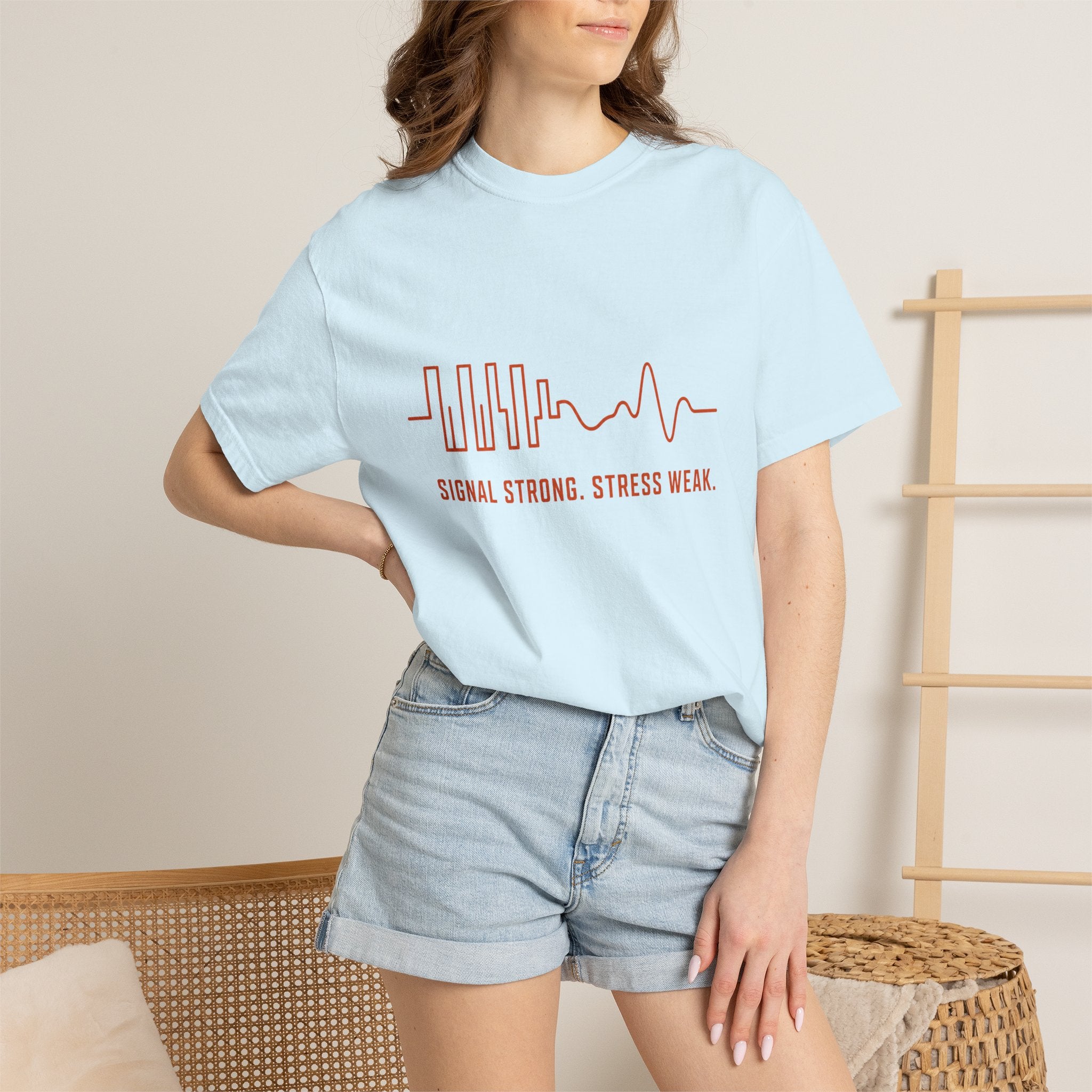 Signal Strong Stress Weak - T-Shirt