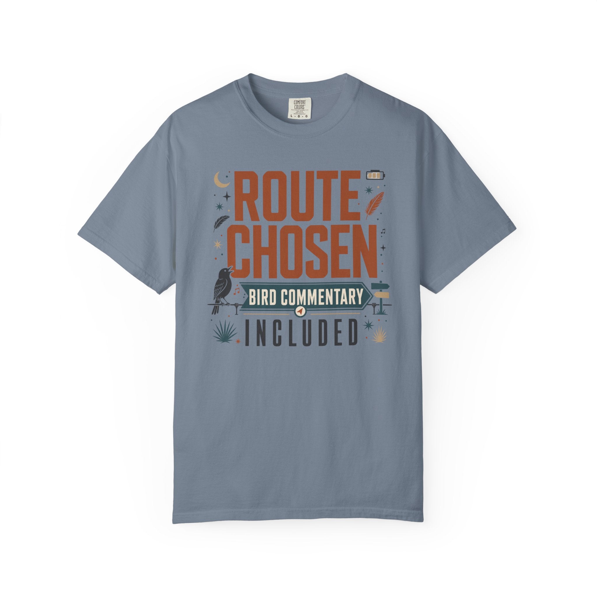 Route Chosen Bird Commentary Included - T-Shirt