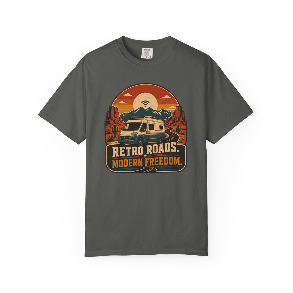 Retro Roads Modern Freedom - T-Shirt