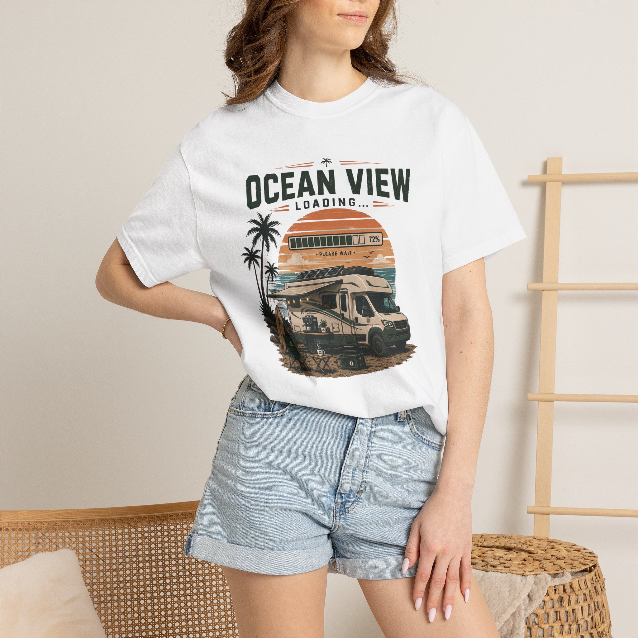 Ocean View Loading - T-Shirt