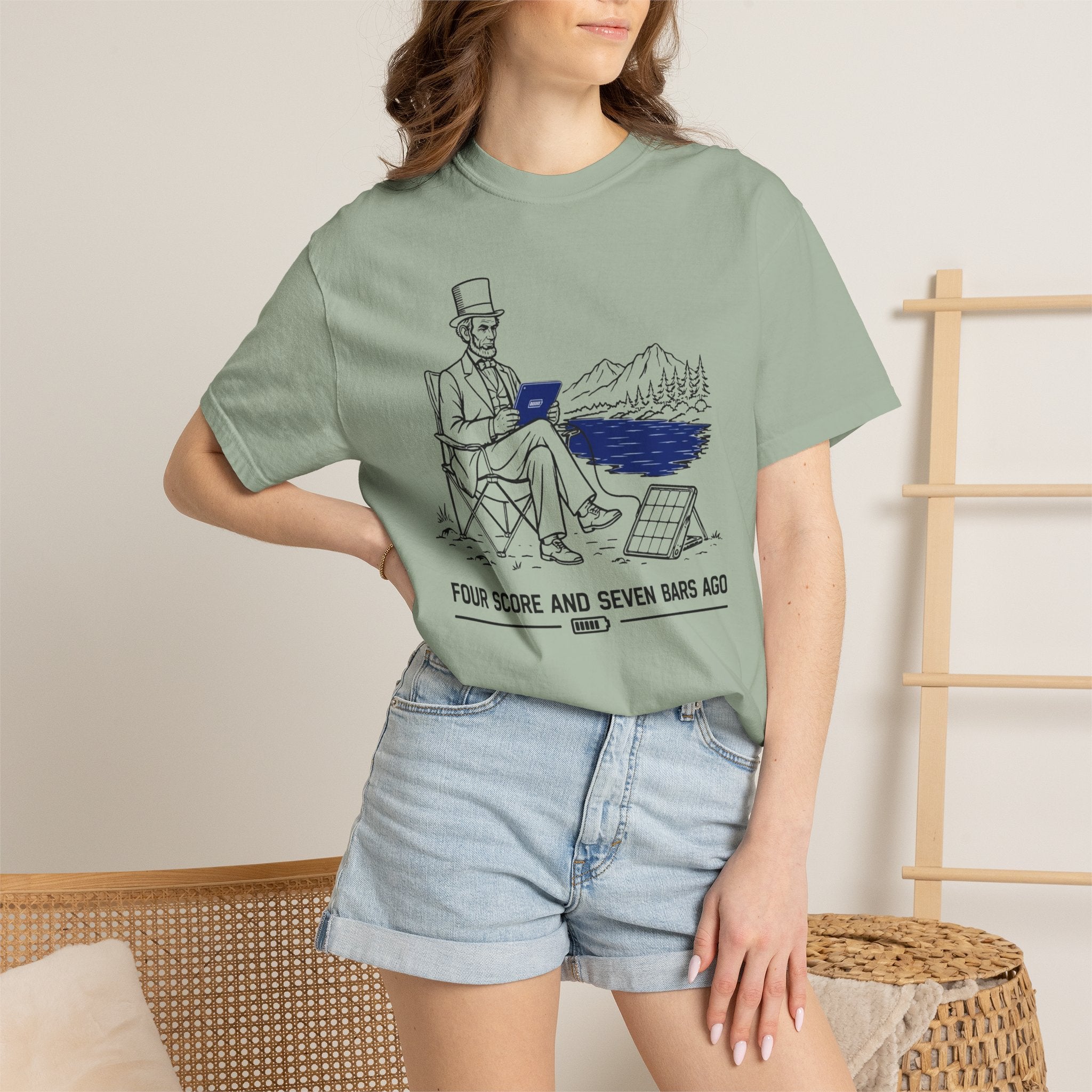 Four Score And Seven Bars Ago - T-Shirt