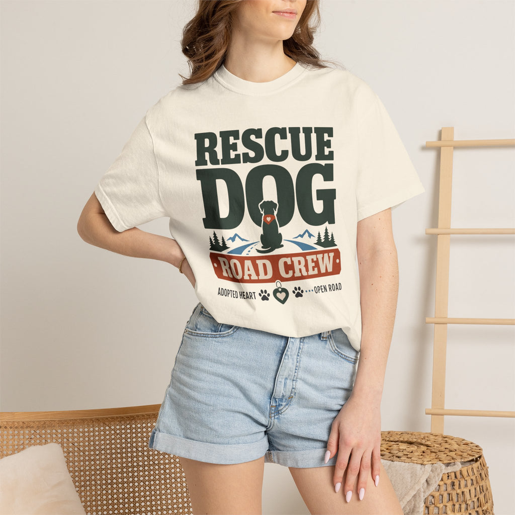 Rescue Dog Road Crew - T-Shirt