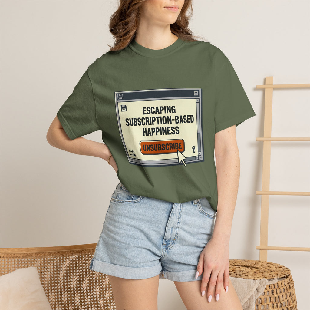 Escape Subscription Based Happiness - T-Shirt