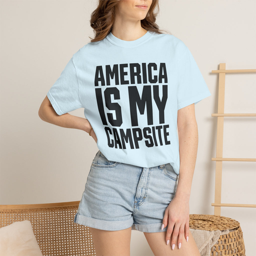 America Is My Campsite - T-Shirt