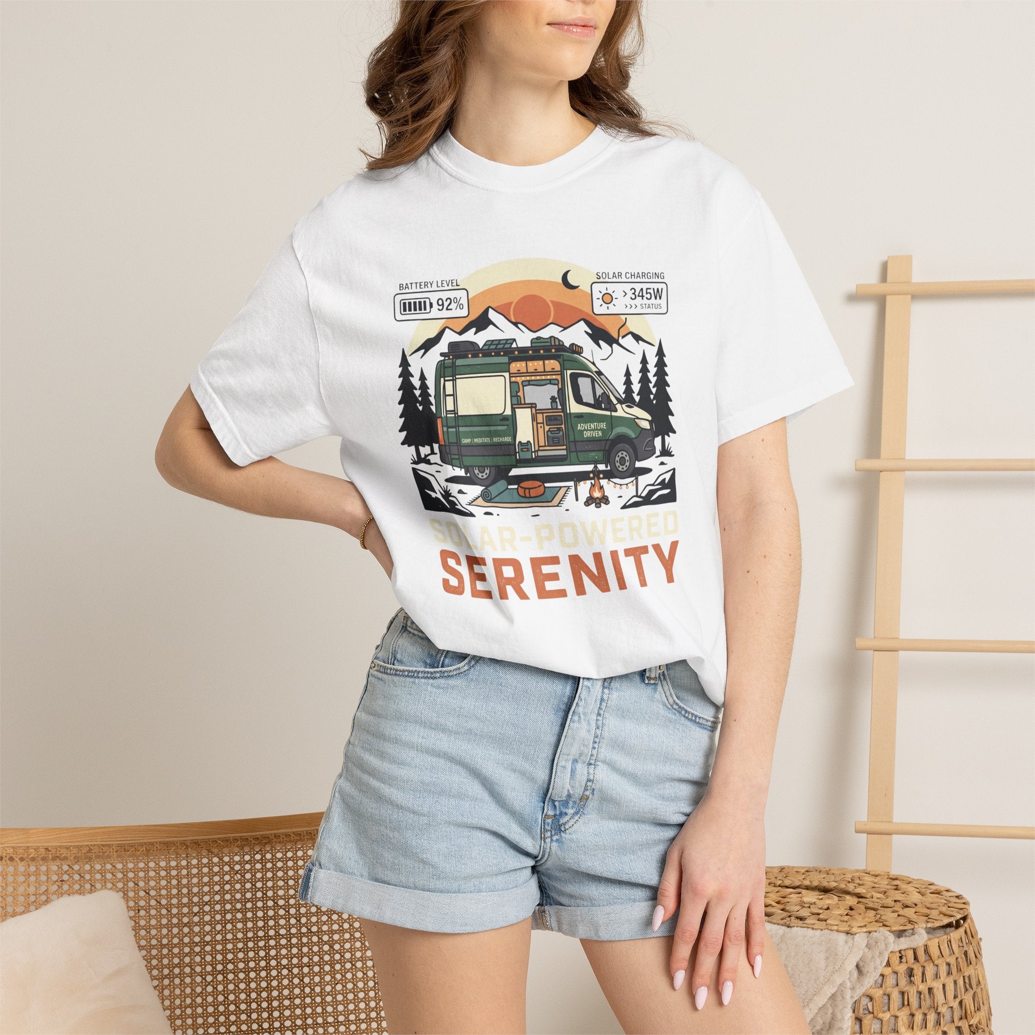 Solar-Powered Serenity - T-Shirt