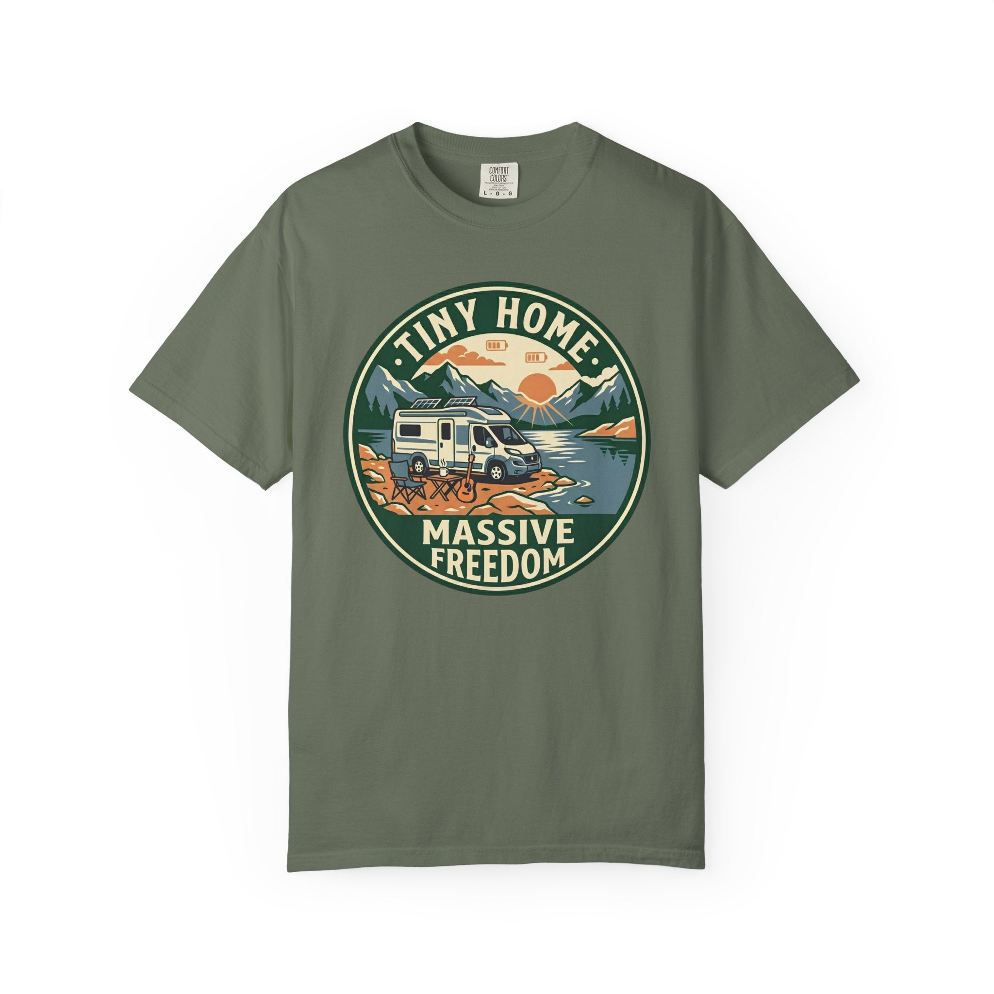 Tiny Home Massive Freedom - T-Shirt