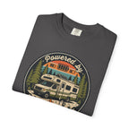 Powered By Coffee and Campgrounds - T-Shirt