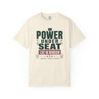 Power Under Seat Cat In Window - T-Shirt