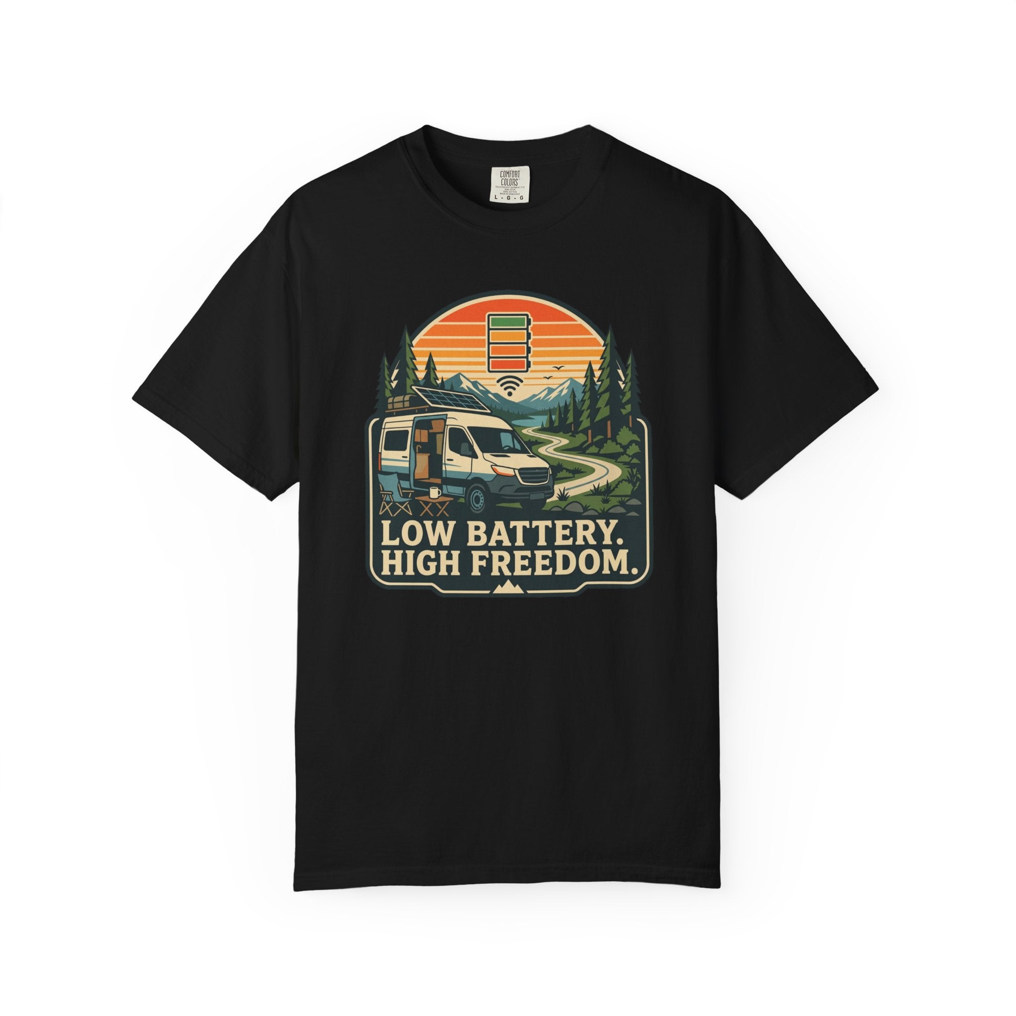 Low Battery High Freedom - T-Shirt
