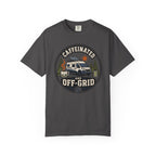 Caffeinated And Off Grid - T-Shirt