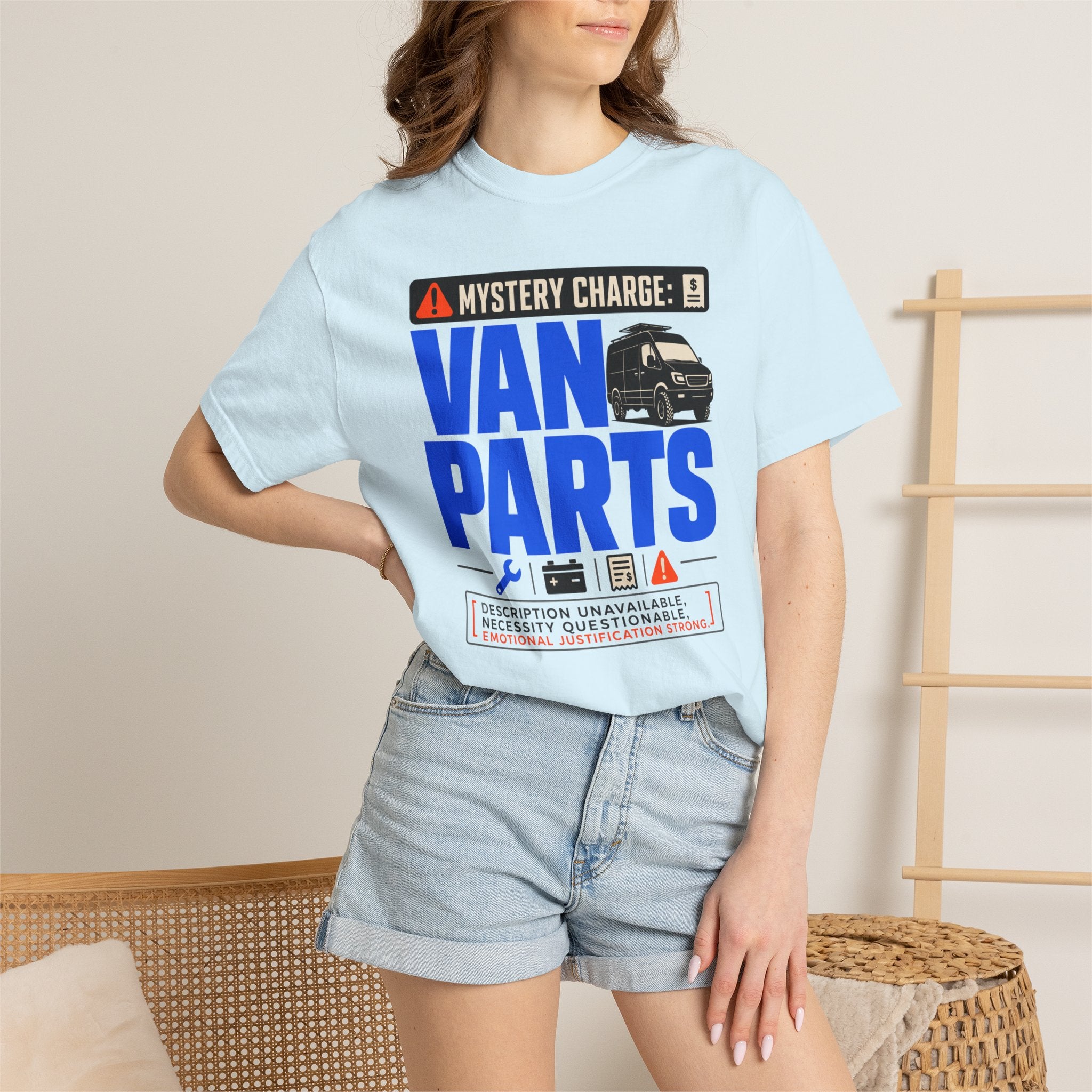 Mystery Charge Van Parts - T-Shirt