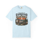 Fuelled By Espresso and Solar Panels - T-Shirt