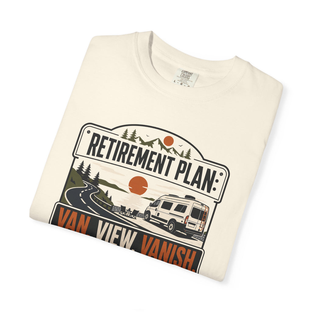Retirement Plan Van View Vanish - T-Shirt