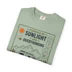 Powered By Sunlight And Overthinking - T-Shirt