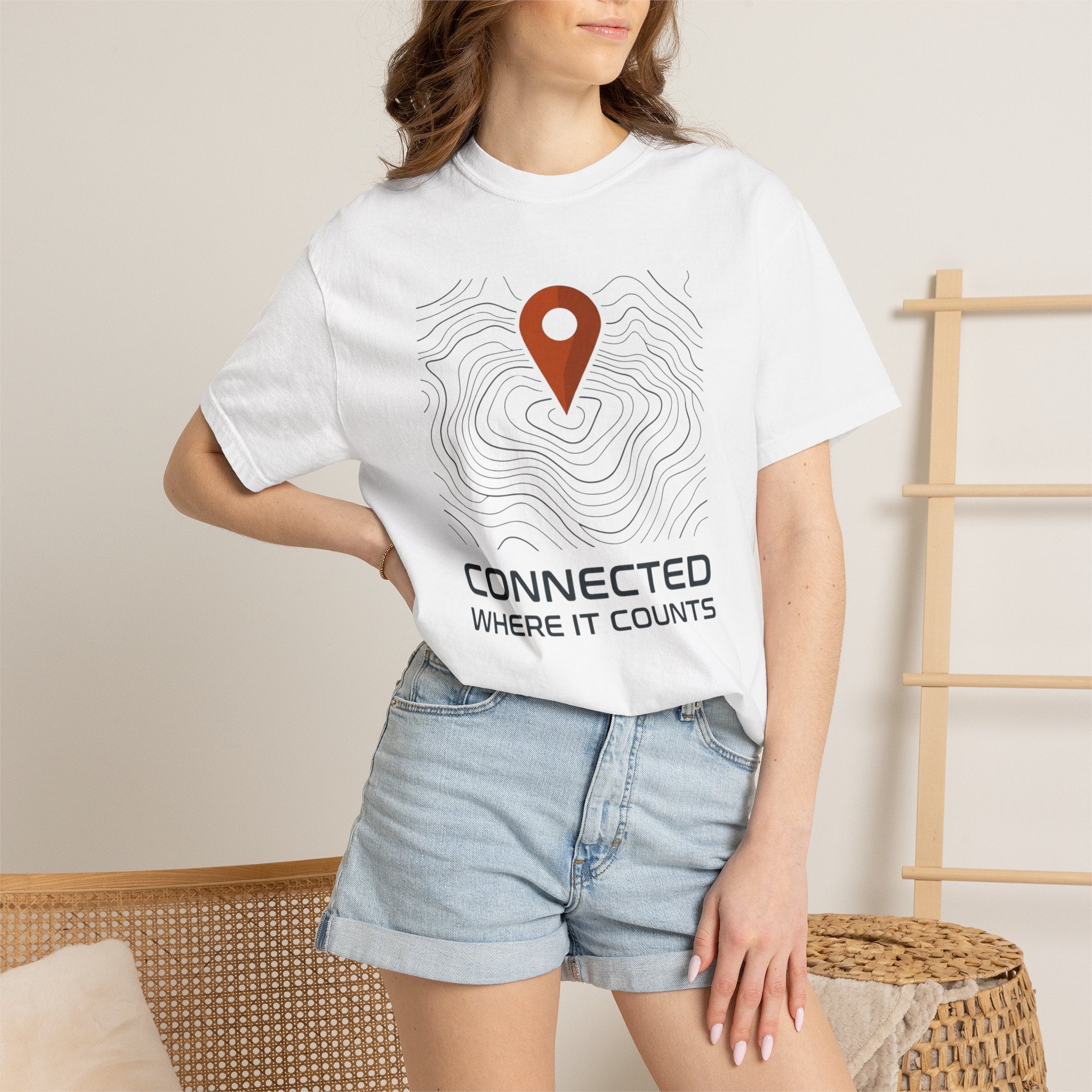 Connected Where It Counts - T-Shirt