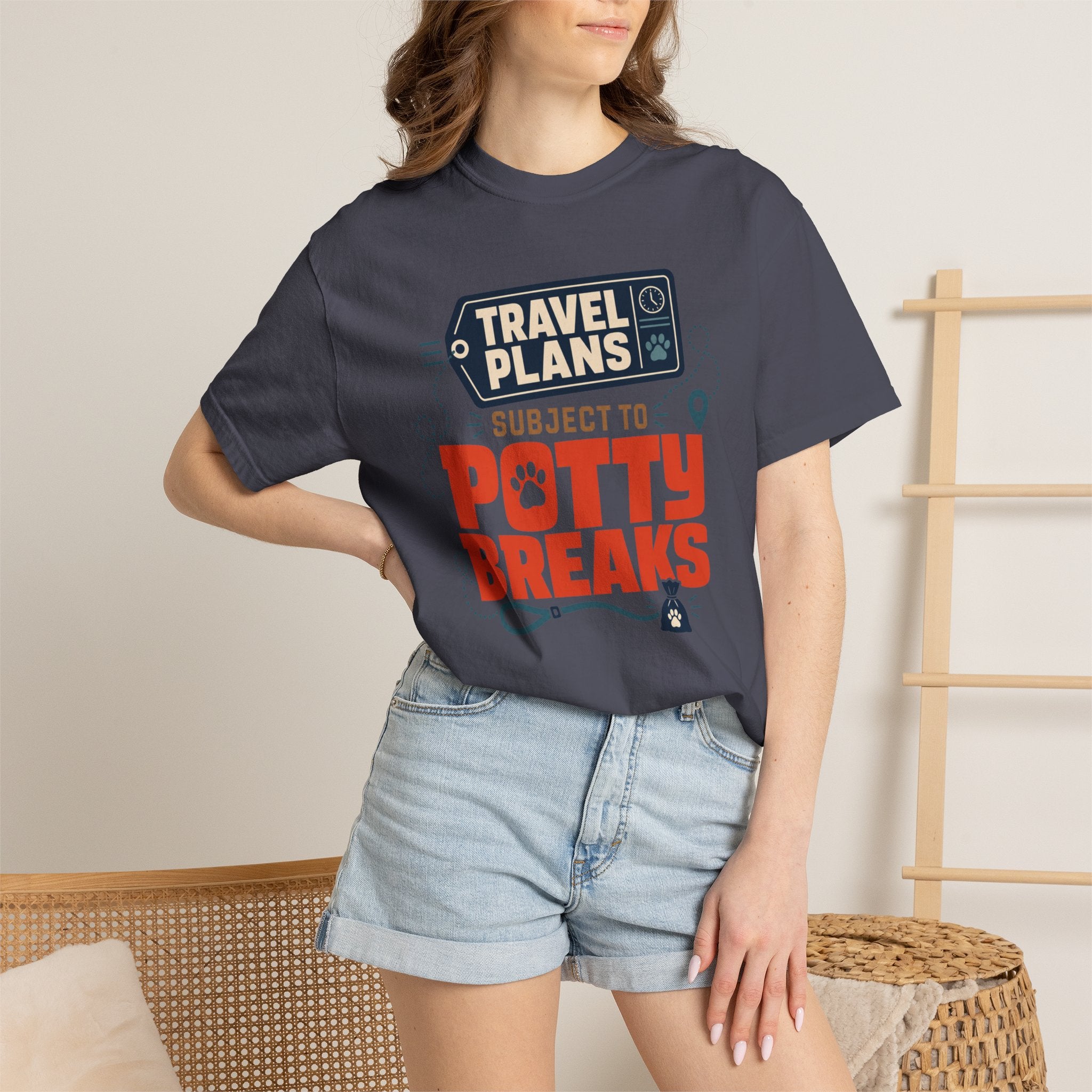 Travel Plans Subject To Potty Breaks - T-Shirt