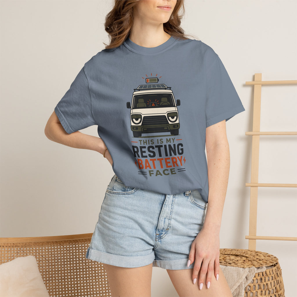 This Is My Resting Battery Face - T-Shirt