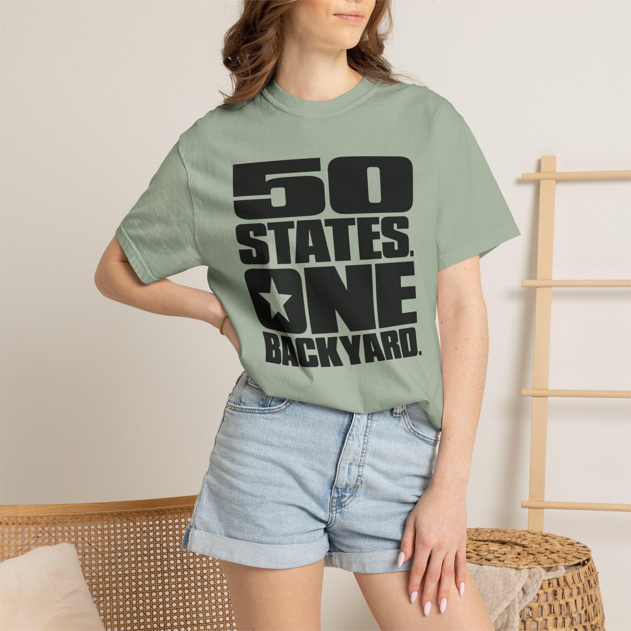 50 States One Backyard - T-Shirt