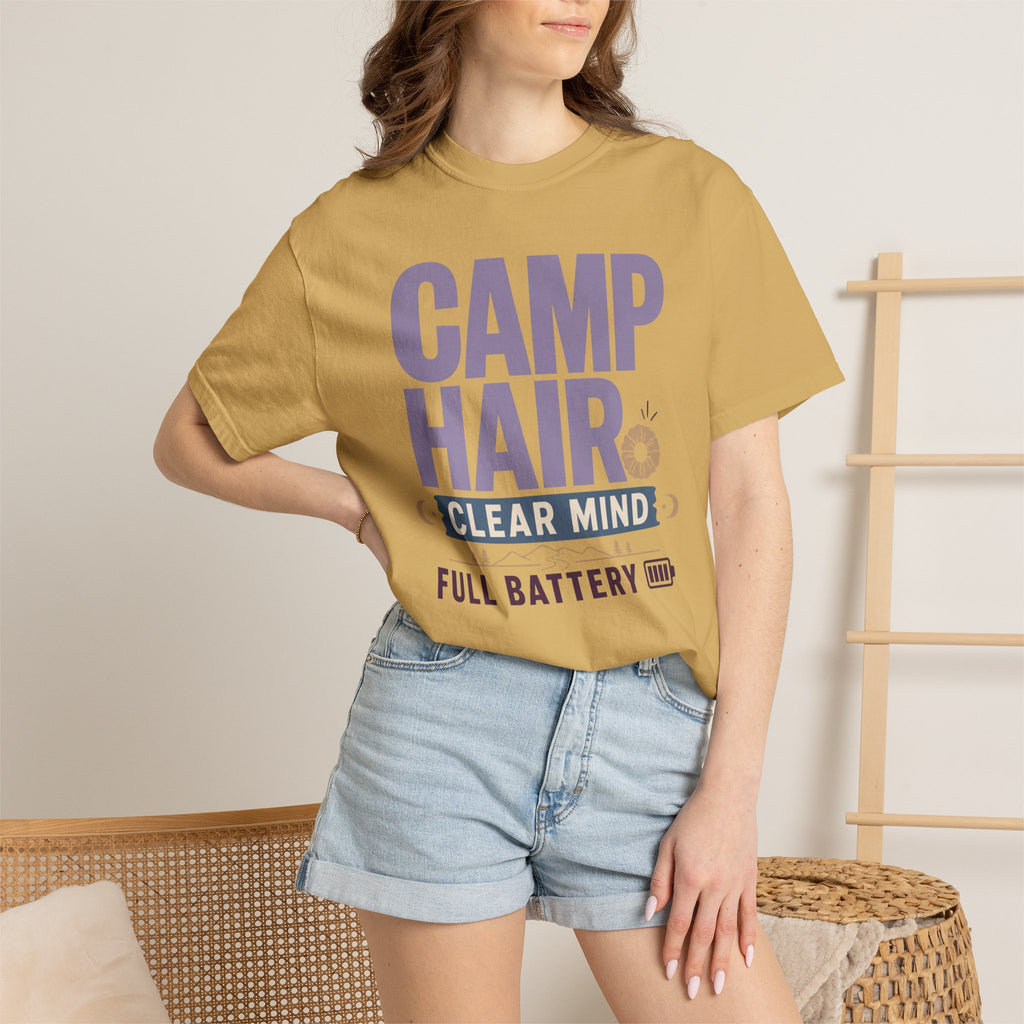 Camp Hair Clear Mind Full Battery - T-Shirt