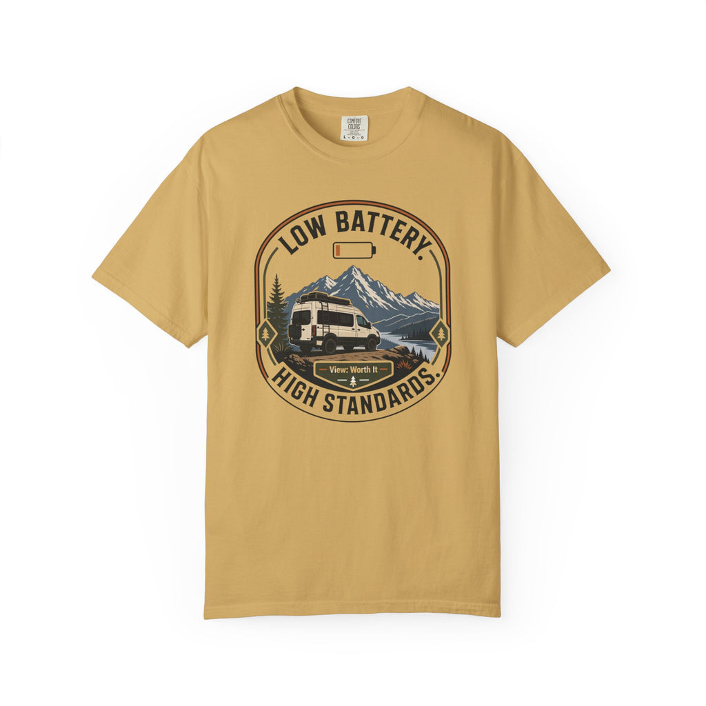 Low Battery High Standards - T-Shirt