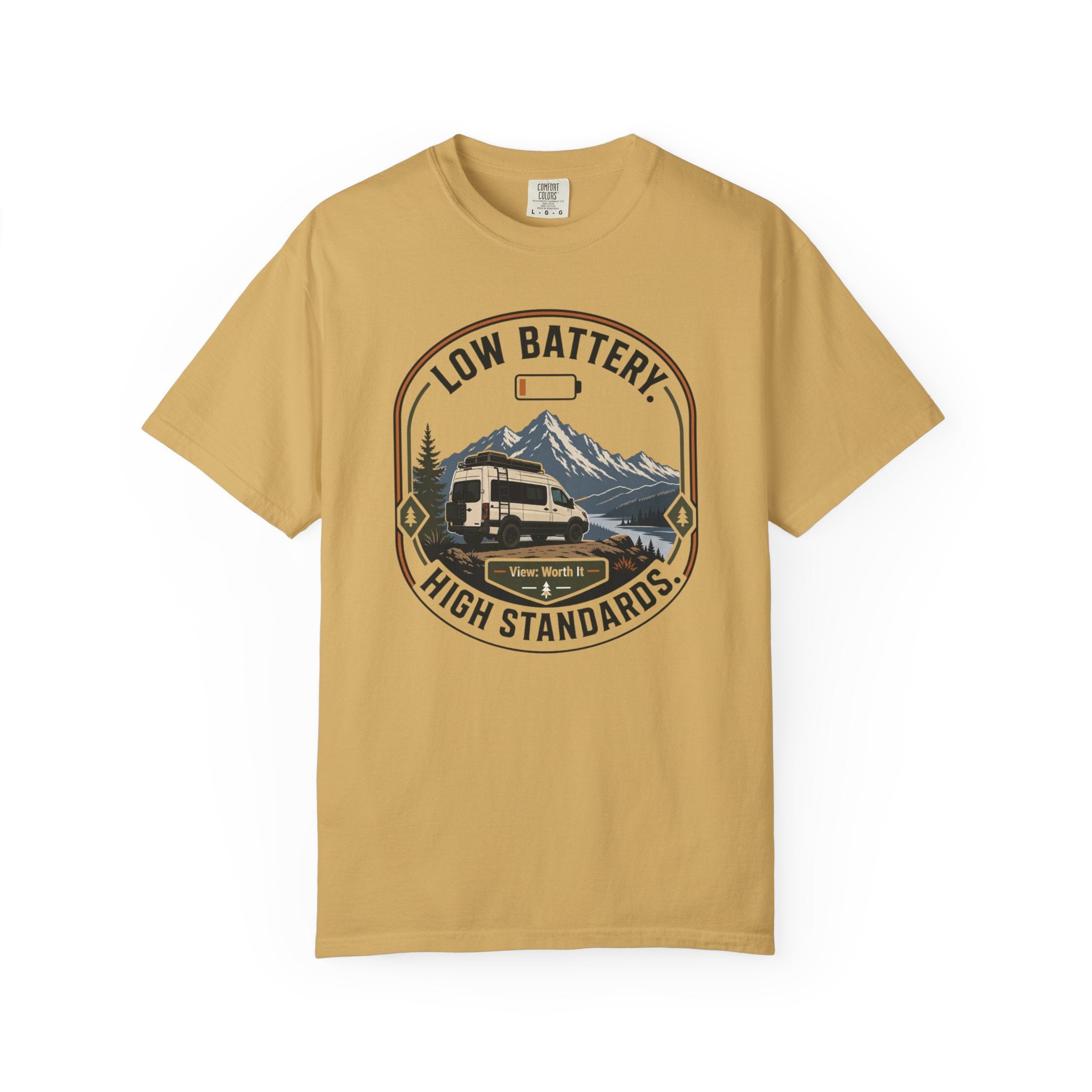 Low Battery High Standards - T-Shirt
